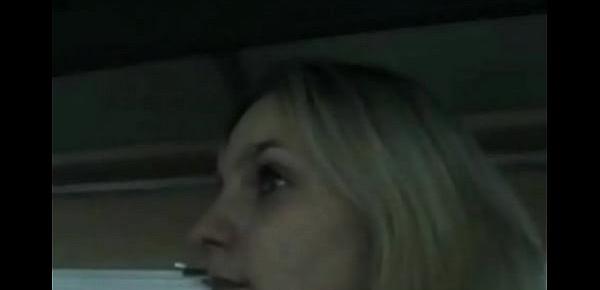 Voyeur-Bus sex - HornySlutCams.com
